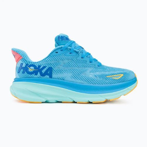 Scarpe da corsa da donna HOKA Clifton 9 giorno di nuoto / senza nuvole