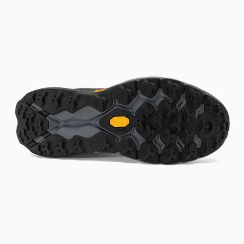 Scarpe da corsa da uomo HOKA Speedgoat 5 Mid GTX nero/nero