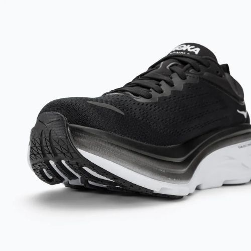 Scarpe da corsa da donna HOKA Bondi 8 nero/bianco