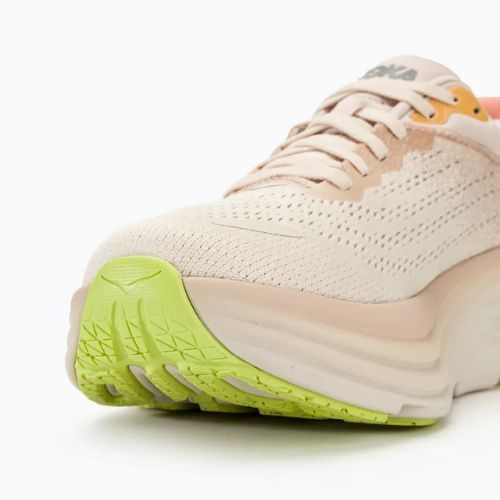 Scarpe da corsa da donna HOKA Bondi 8 crema/vaniglia