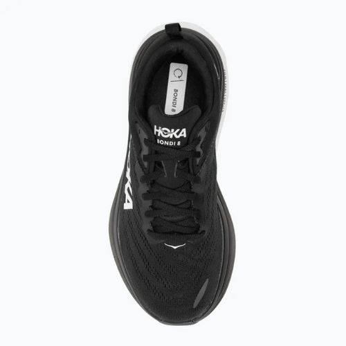 Scarpe da corsa da uomo HOKA Bondi 8 Wide nero/bianco
