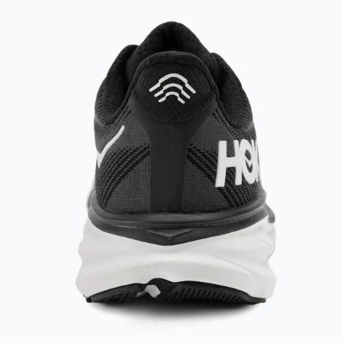Scarpe da corsa da uomo HOKA Clifton 9 Wide nero/bianco