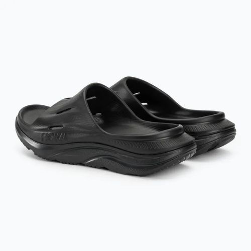 HOKA ORA Recovery Slide 3 infradito nero/nero