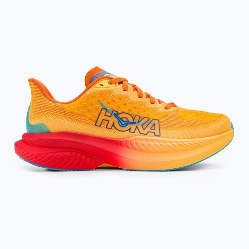 Scarpe da corsa HOKA Mach 6 poppy/squash per uomo