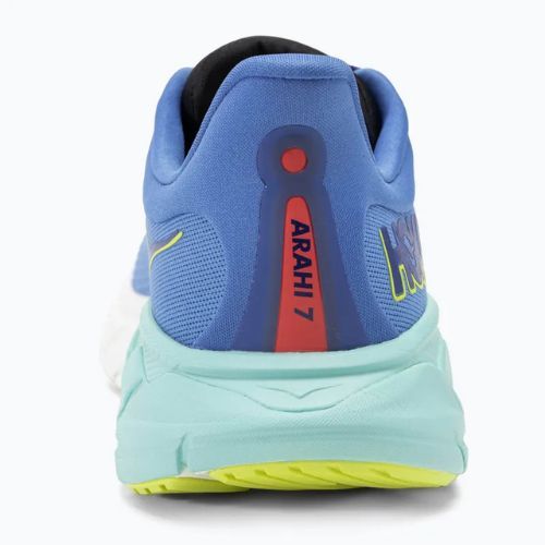 Scarpe da corsa da uomo HOKA Arahi 7 blu virtuale/cerise
