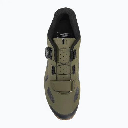 Scarpe da ciclismo MTB da uomo Giro Rincon in gomma oliva