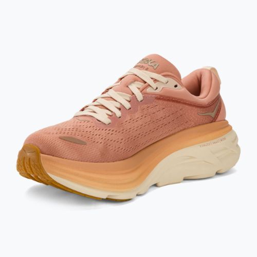 Scarpe da corsa da donna HOKA Bondi 8 arenaria/crema