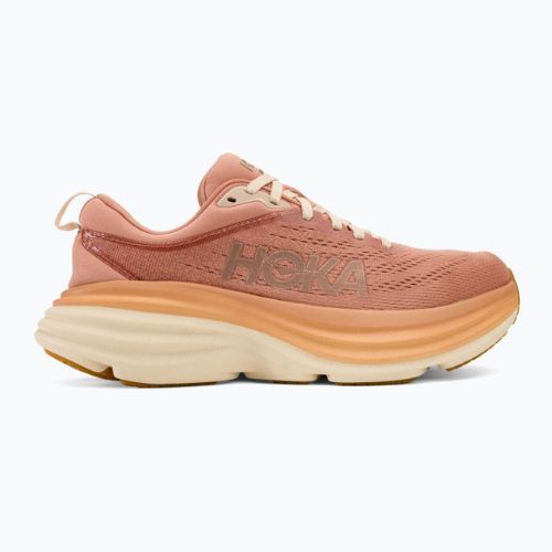 Scarpe da corsa da donna HOKA Bondi 8 arenaria/crema