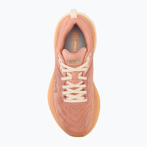 Scarpe da corsa da donna HOKA Bondi 8 arenaria/crema