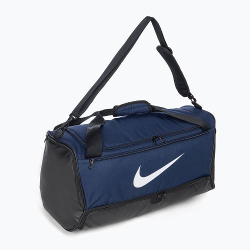 Borsa da allenamento Nike Brasilia 95 l blu scuro