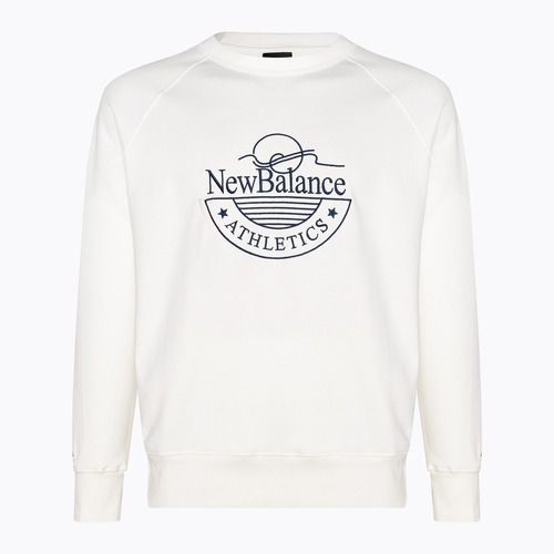 Felpa New Balance Athletics Graphic Crew seasalt da uomo