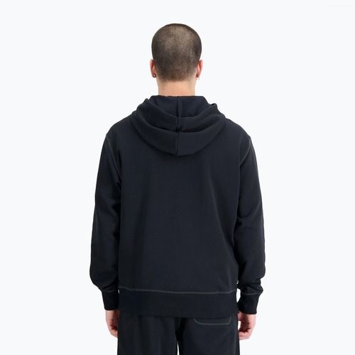 Felpa con cappuccio New Balance Essentials Uomo nero