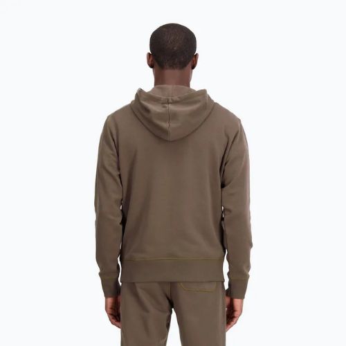 Felpa con cappuccio New Balance Essentials Uomo darkmush
