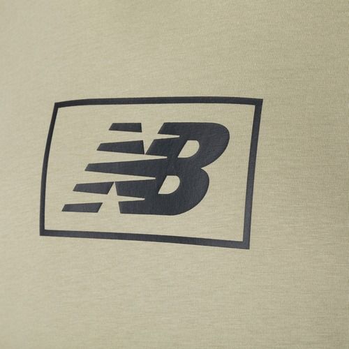 Maglietta New Balance Essentials da uomo con logo fatigueg