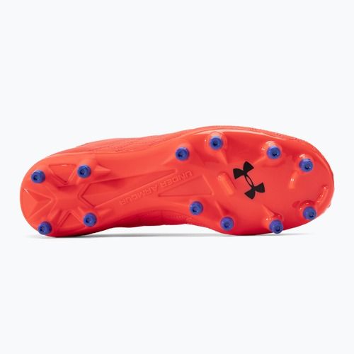 Scarpe da calcio da bambino Under Armour Magnetico Select JR 3.0 FG beta/nero/verde