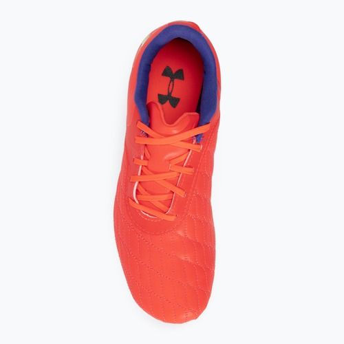 Scarpe da calcio da bambino Under Armour Magnetico Select JR 3.0 FG beta/nero/verde