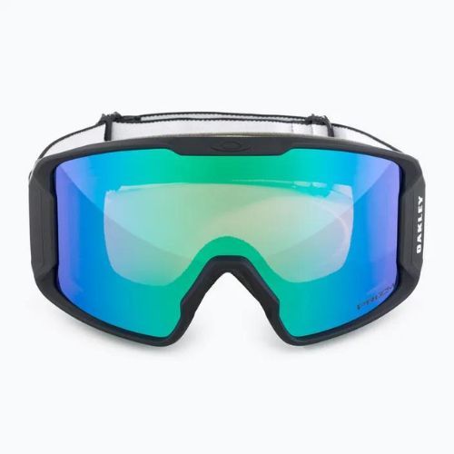 Oakley Line Miner M nero opaco/prizm snow argon iridium occhiali da sci