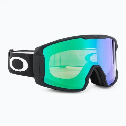 Oakley Line Miner M nero opaco/prizm snow argon iridium occhiali da sci