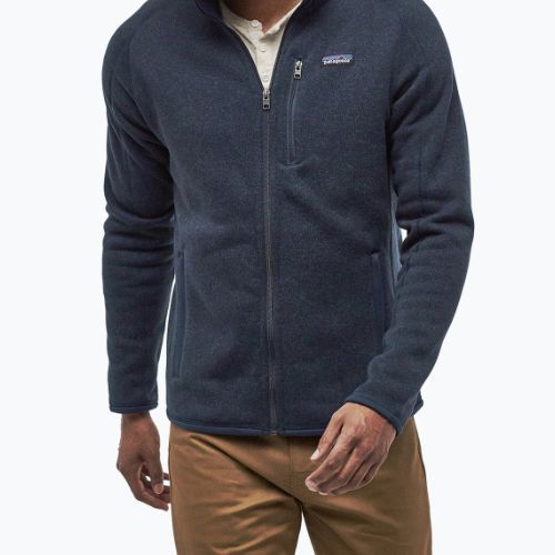 Uomo Patagonia Better Sweater Felpa da trekking in pile nuovo navy