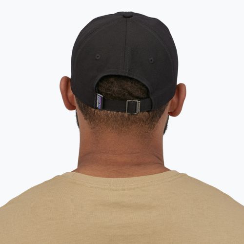 Cappellino con visiera Patagonia P-6 Label Trad black