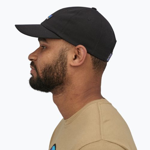 Cappellino con visiera Patagonia P-6 Label Trad black