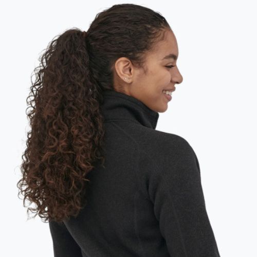 Felpa da trekking in pile da donna Patagonia Better Sweater nero