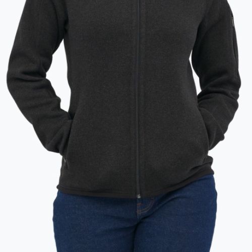 Felpa da trekking in pile da donna Patagonia Better Sweater nero