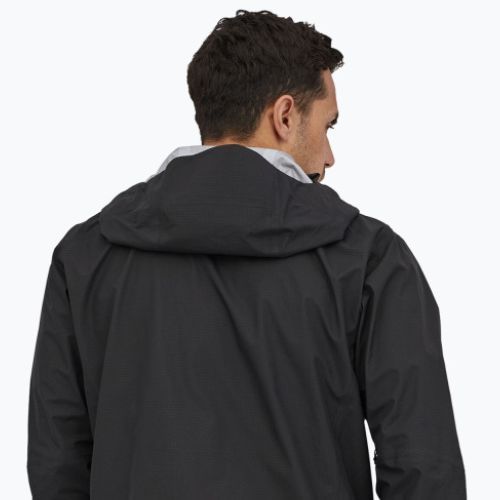 Giacca antipioggia Patagonia Granite Crest da uomo, nero