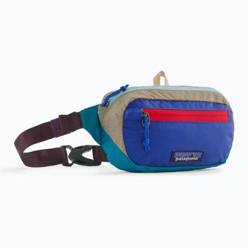 Patagonia Ultralight Black Hole Mini Hip Pack 1 l marsupio patchwork/belay blue