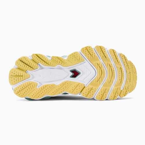 Scarpe da corsa da donna Mizuno Wave Sky 7 blu uovo/bianco/sole