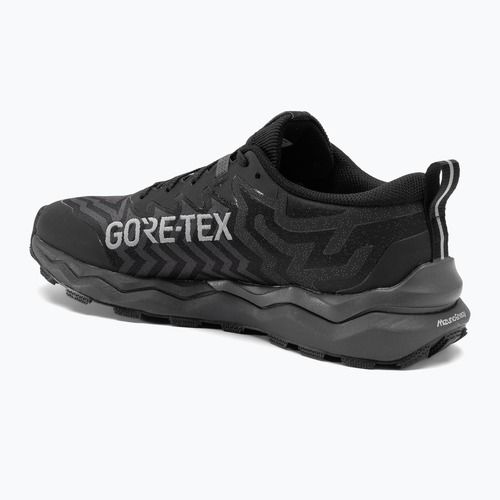 Scarpe da corsa da uomo Mizuno Wave Daichi 8 GTX ebano/ultimo grigio/nero