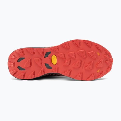 Scarpe da corsa da uomo Mizuno Wave Daichi 8 cayenne/nero/rosso ad alto rischio
