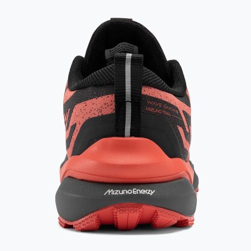 Scarpe da corsa da uomo Mizuno Wave Daichi 8 cayenne/nero/rosso ad alto rischio