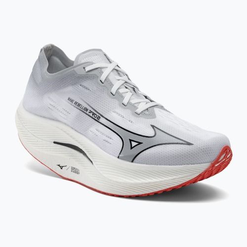 Scarpe da corsa da uomo Mizuno Wave Rebellion Pro 2 bianco/nebbia di porto/cayenne