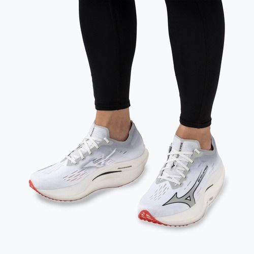 Scarpe da corsa da uomo Mizuno Wave Rebellion Pro 2 bianco/nebbia di porto/cayenne