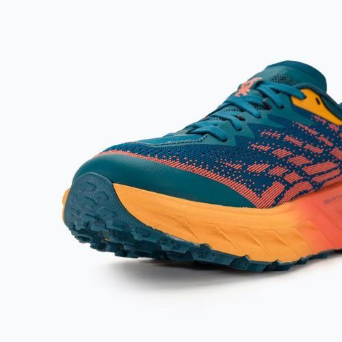 Scarpe da corsa da donna HOKA Speedgoat 5 Wide blu corallo/camelia