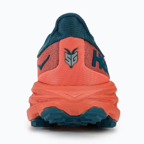 Scarpe da corsa da donna HOKA Speedgoat 5 Wide blu corallo/camelia