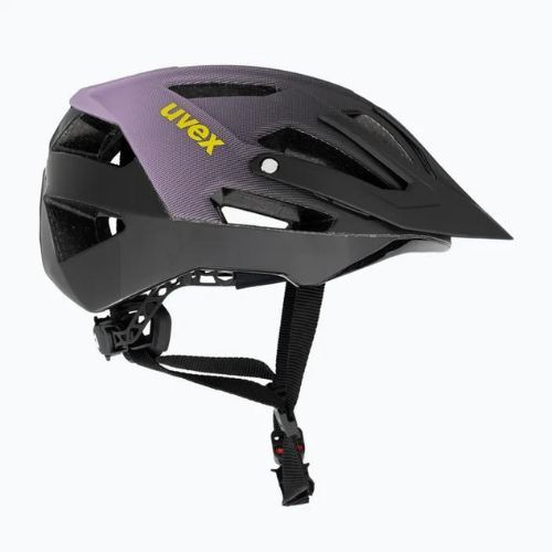 Casco da bici UVEX Quatro CC lilla/nero opaco