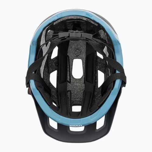 Casco da bicicletta UVEX React deep space/azure matt