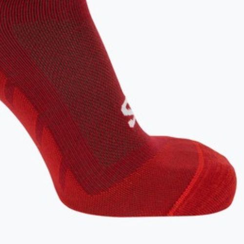Calzini da corsa Salomon Speedcross Ankle rosso dalia/nero/poppy