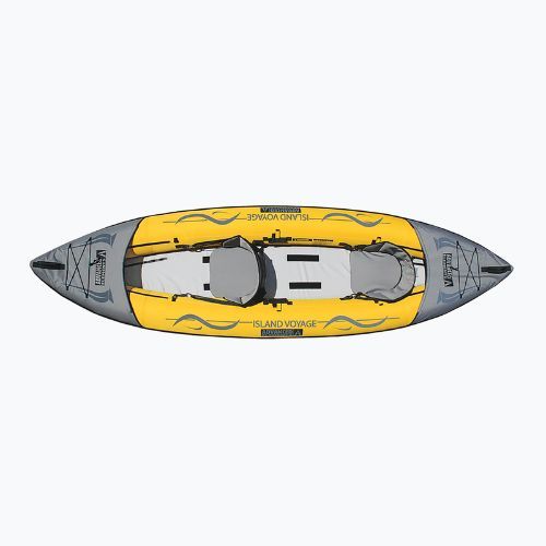 Advanced Elements Island Voyager giallo/grigio kayak gonfiabile per 2 persone