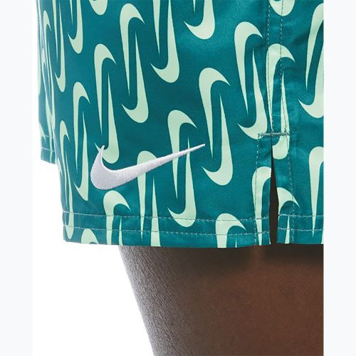 Pantaloncini da bagno bicoastali da uomo Nike Swoosh Link 5" Volley