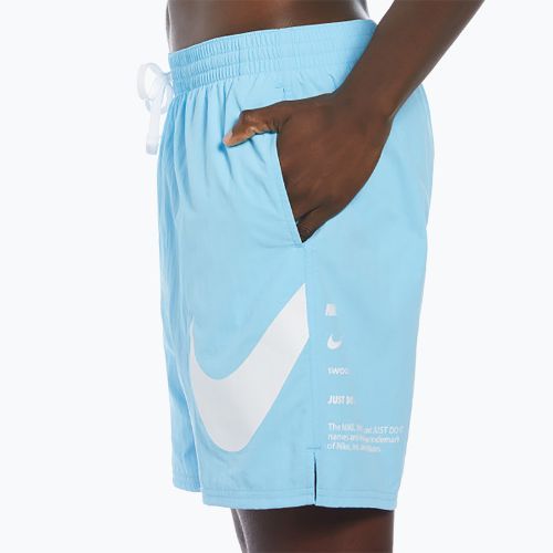 Pantaloncini da bagno Nike Specs 7" Uomo Volley blu acquario