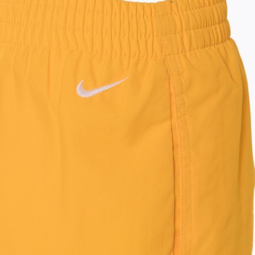 Pantaloncini da bagno Nike Split Logo 4" Volley laser arancione per bambini