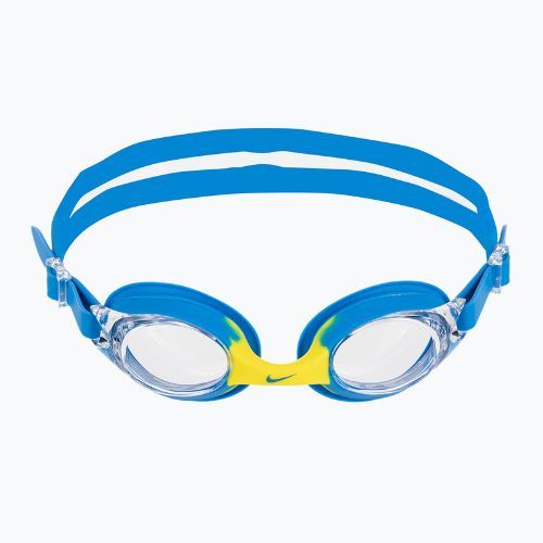 Occhialini da nuoto Nike Lil Swoosh Junior foto blu