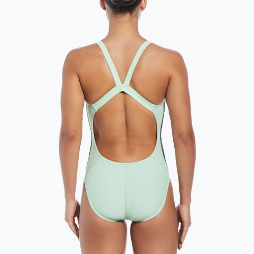 Costume intero donna Nike Logo Tape Fastback vapor green