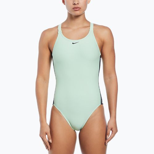 Costume intero donna Nike Logo Tape Fastback vapor green
