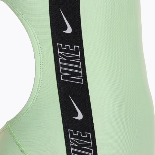 Costume intero donna Nike Logo Tape Fastback vapor green