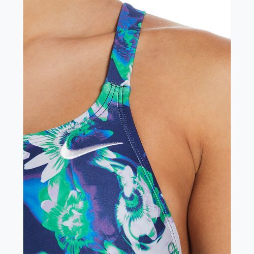 Costume intero Nike Hydrastrong Solid Fastback donna mezzanotte marina