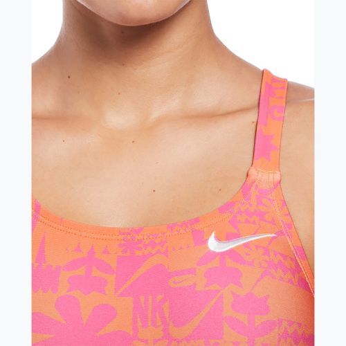Costume intero donna Nike Hydrastrong Solid Fastback total orange